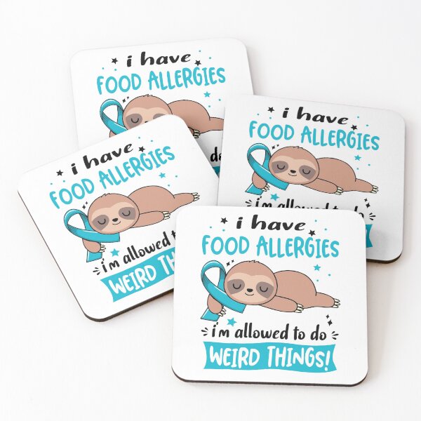 Item preview, Food Allergies Awareness Funny I have Food Allergies i'm allowed to do Weird Things! designed and sold by JanetShop809.