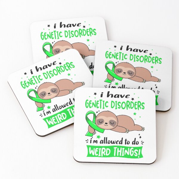 Item preview, Genetic Disorders Awareness Funny I have Genetic Disorders i'm allowed to do Weird Things! designed and sold by JanetShop809.