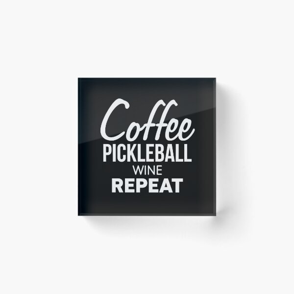 Item preview, Coffee Pickleball  designed and sold by Kiki Art.