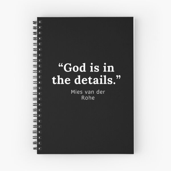 Item preview,  “God is in the details.”  – Mies van der Rohe designed and sold by izzablue.