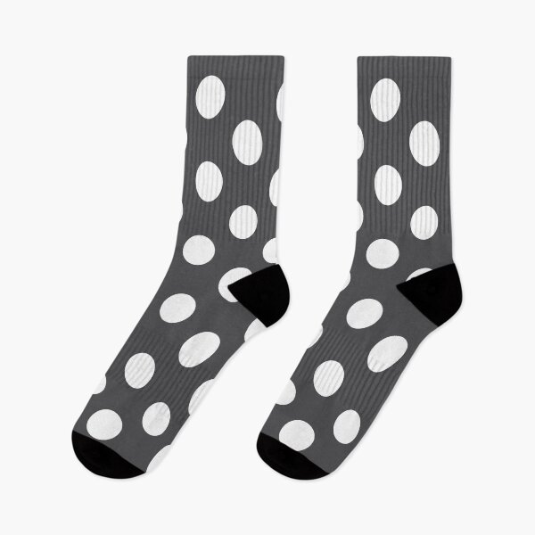 Item preview, Medium WHITE and CHARCOAL GREY POLKA DOTS designed and sold by RachelMacht.