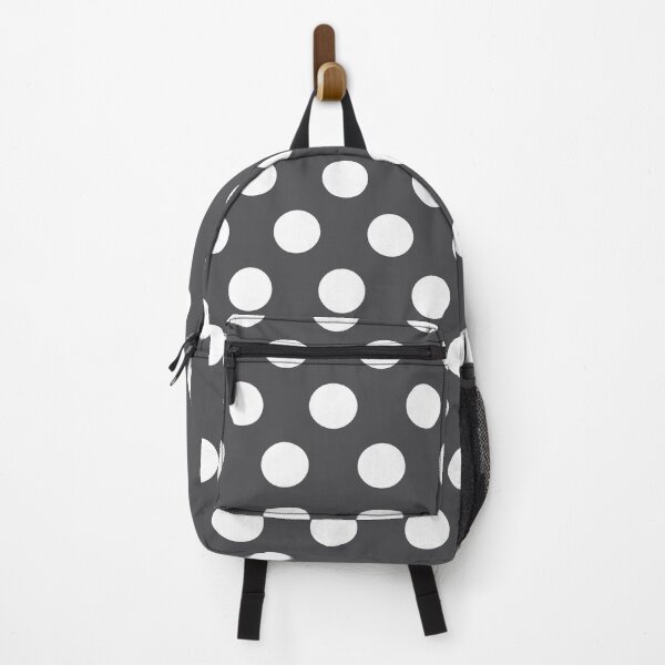 Item preview, Medium WHITE and CHARCOAL GREY POLKA DOTS designed and sold by RachelMacht.