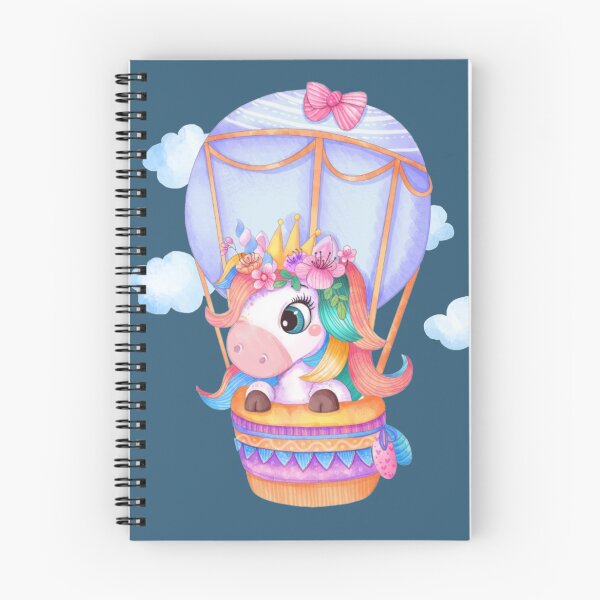 Item preview, Unicorn on hot-air balloon  designed and sold by vaish689.