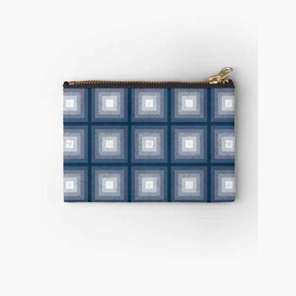 Item preview, Shades of Prussian Blue Marble Square designed and sold by PatternSalad.
