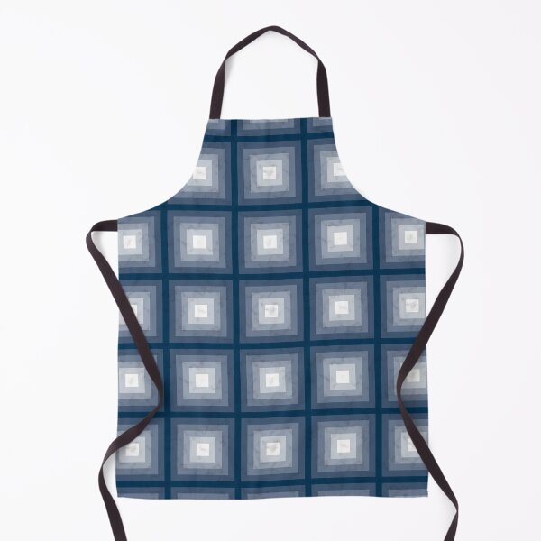 Item preview, Shades of Prussian Blue Marble Square designed and sold by PatternSalad.