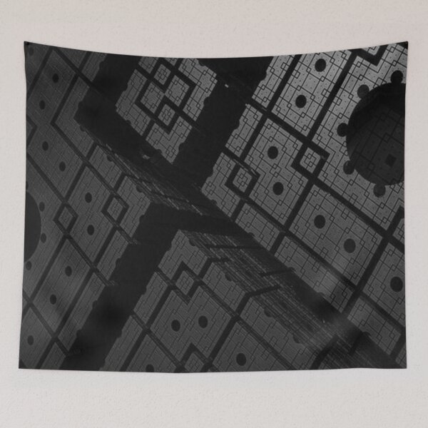 Item preview, Digital 3D art grey pattern designed and sold by NexusArts.