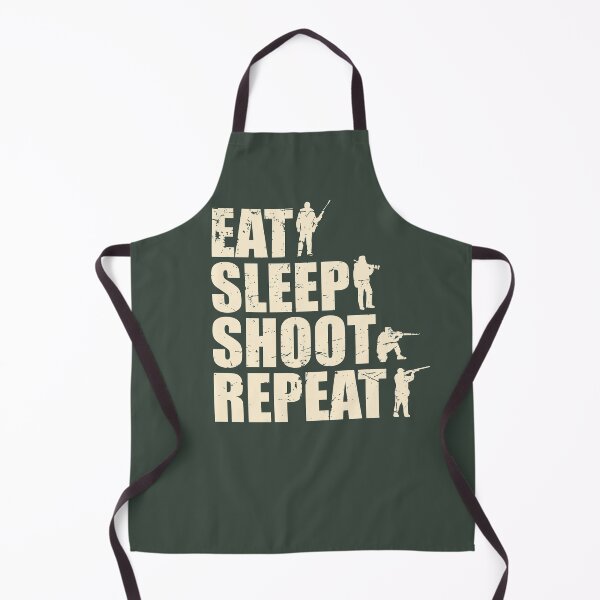 Item preview, Eat Sleep Shoot Repeat Airsoft Design designed and sold by justjonboy.
