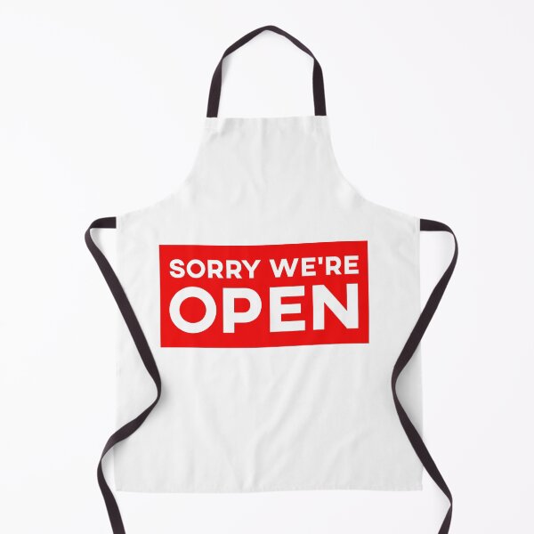 Item preview, Sorry We're Open funny Sarcastic gift designed and sold by alfa-rouk.