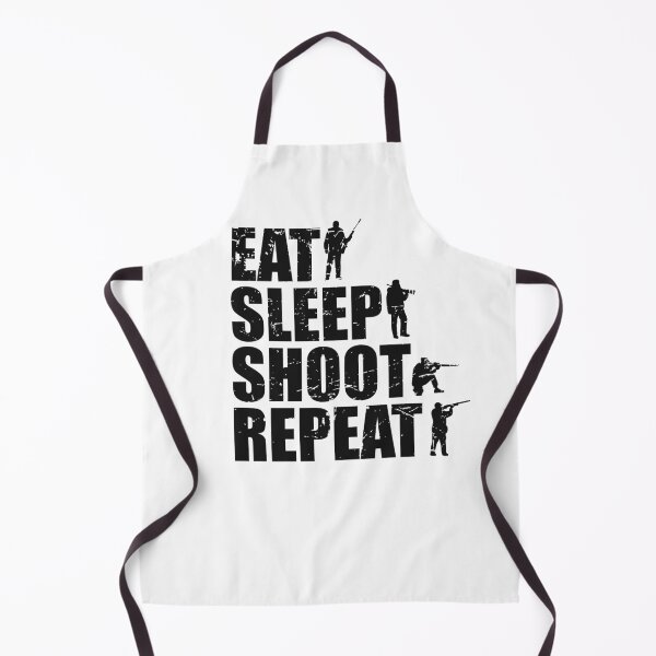 Item preview, Eat Sleep Shoot Repeat Airsoft Design designed and sold by justjonboy.