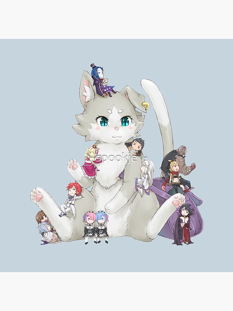 Re Zero Puck Characters Tote Bag By Pietercarlier Redbubble