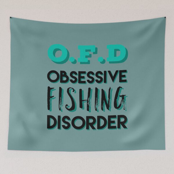 Item preview, Fishing addict, Obsessive Fishing Disorder, Funny Fishing Lovers gift designed and sold by AmazingEcraft.