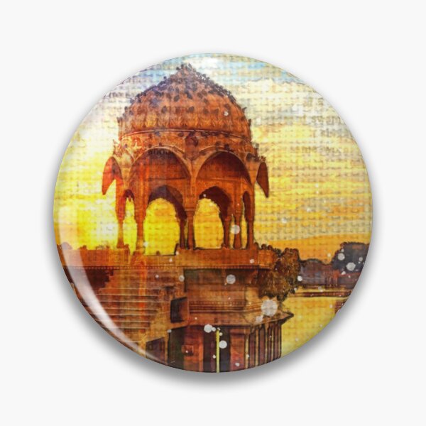 Item preview, Mixed Art On Beautiful City Of Rajasthan. designed and sold by Raya Mandal.
