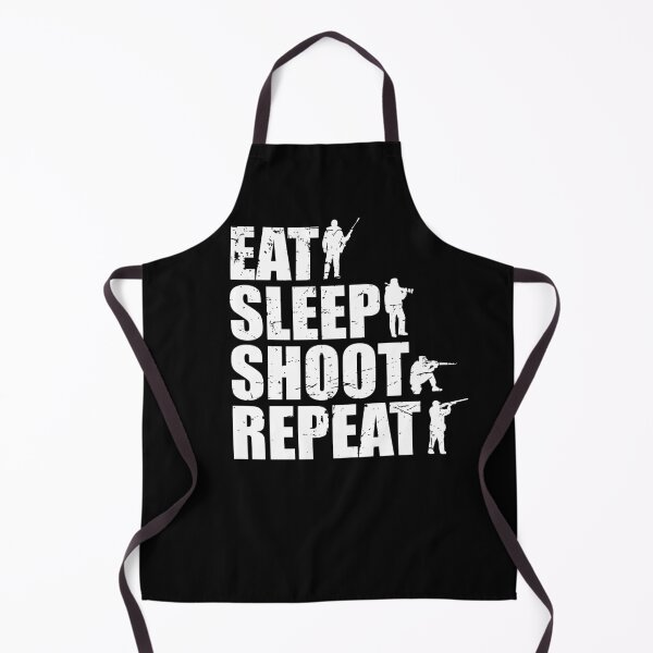 Item preview, Eat Sleep Shoot Repeat Airsoft Design designed and sold by justjonboy.