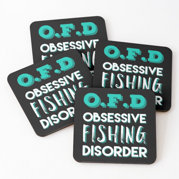 Item preview, Funny Fishing Lovers gift,  Obsessive Fishing Disorder designed and sold by AmazingEcraft.