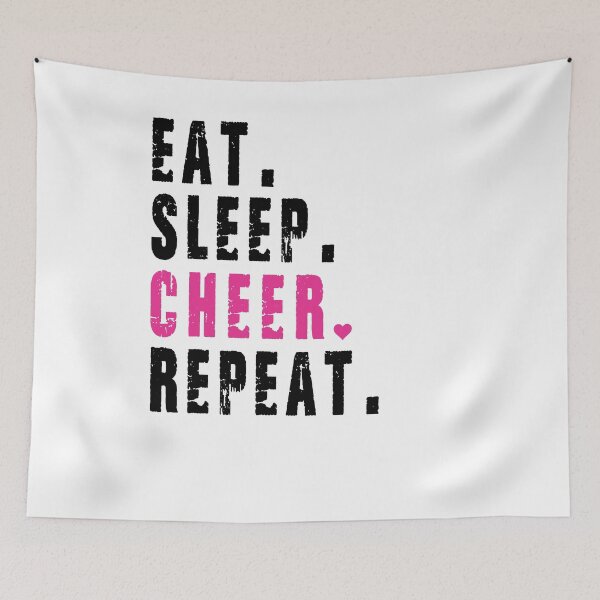Item preview, Eat Sleep Cheer Repetir designed and sold by Simoel12.