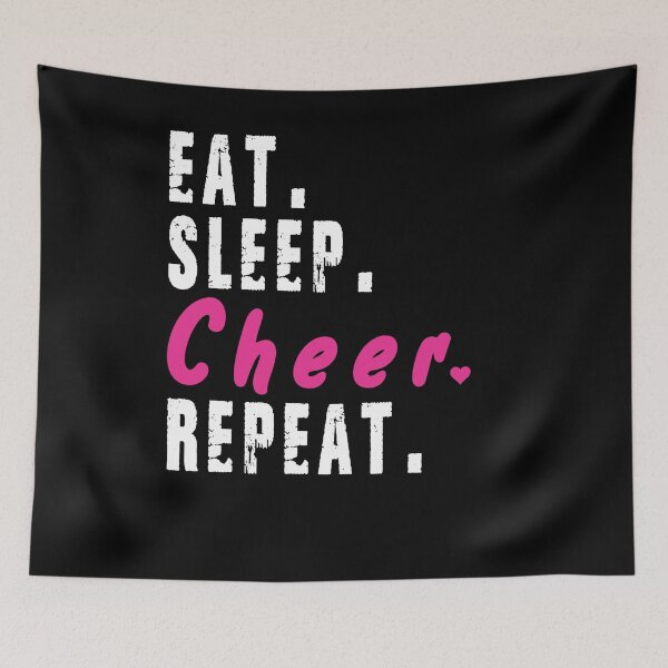 Item preview, Eat Sleep Cheer Repetir designed and sold by Simoel12.