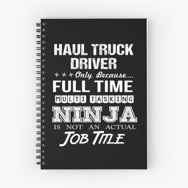 Item preview, Haul Truck Driver T Shirt - Multitasking Ninja Job Gift Item Tee designed and sold by hinettiker.