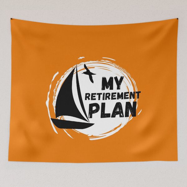 Artikelvorschau, Mein Ruhestandsplan Segeln T-Shirt Cooles Design T-Shirt entworfen und verkauft von LJ4EVER.