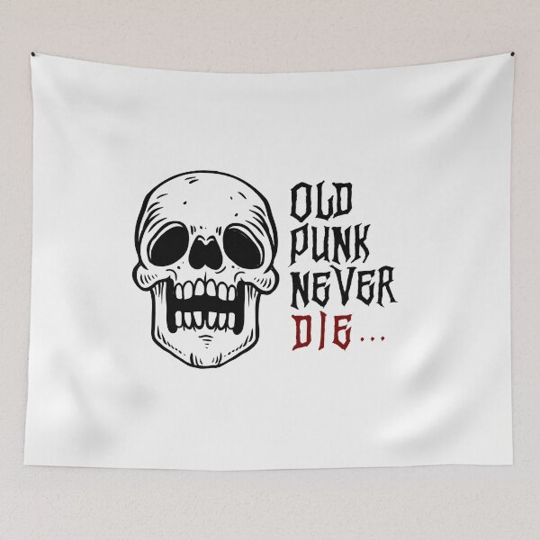 Item preview, Old Punk Never Die - Punk Rock designed and sold by Niiyoon's Designs.
