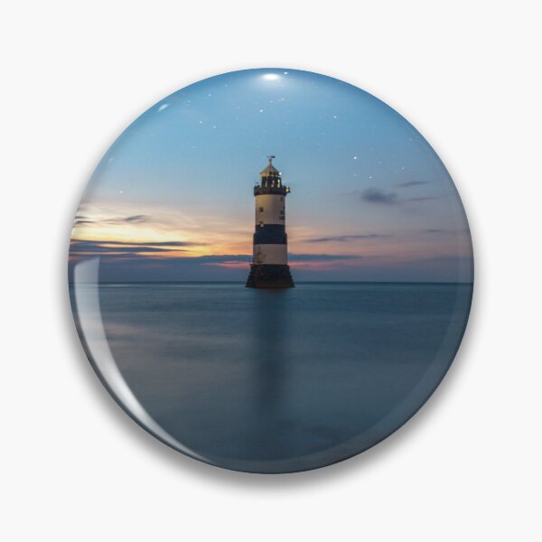 Item preview, Penmon Lighthouse At Night designed and sold by LluniauDafyddEm.