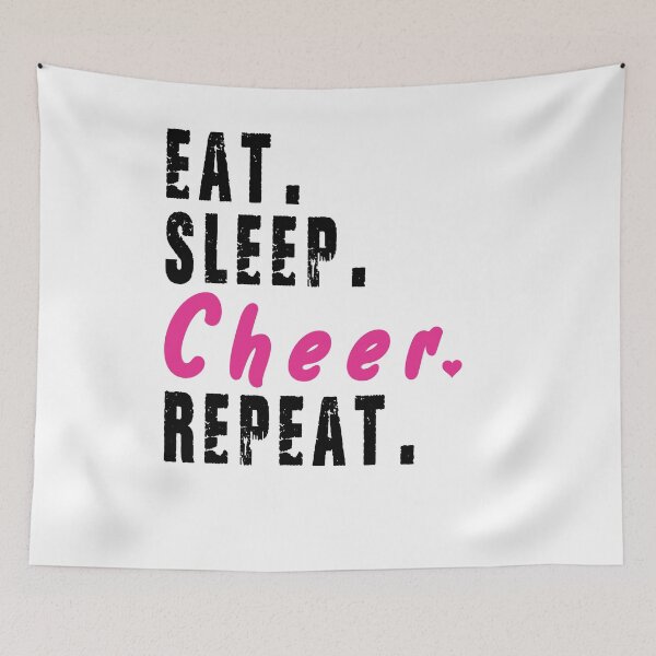Item preview, Eat Sleep Cheer Repetir designed and sold by Simoel12.