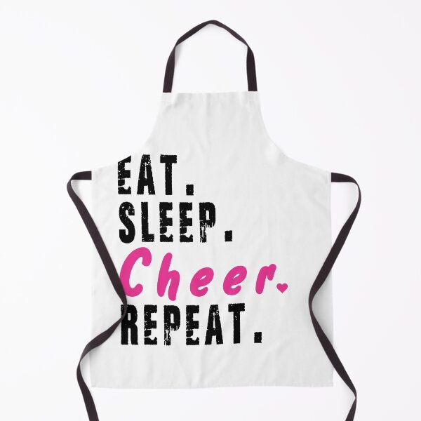 Item preview, Eat Sleep Cheer Repeat designed and sold by Simoel12.