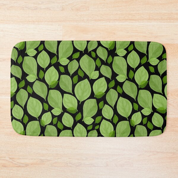 Item preview, Green Basil Leaf Pattern designed and sold by OneLook.