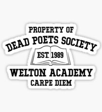 Dead Poets Society Sticker