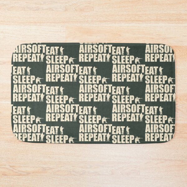 Item preview, Eat Sleep Airsoft Repeat designed and sold by justjonboy.