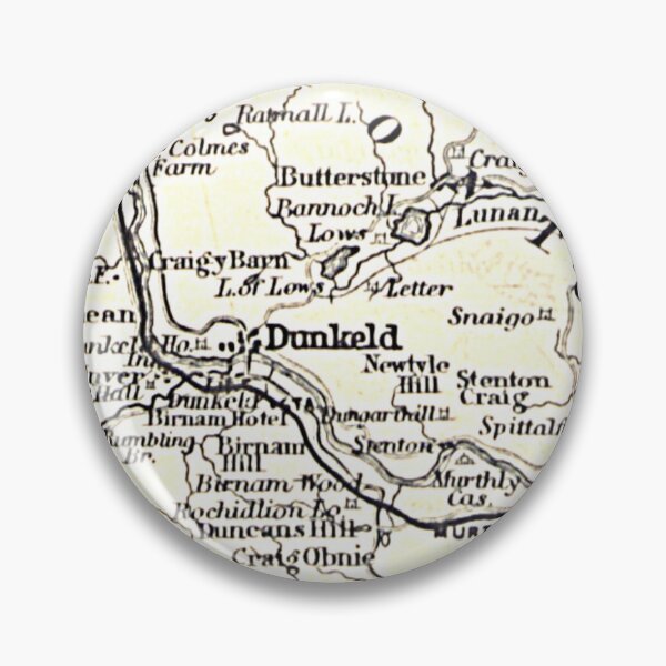 Item preview, DUNKELD & surrounding area map 1898 designed and sold by yourscotland.