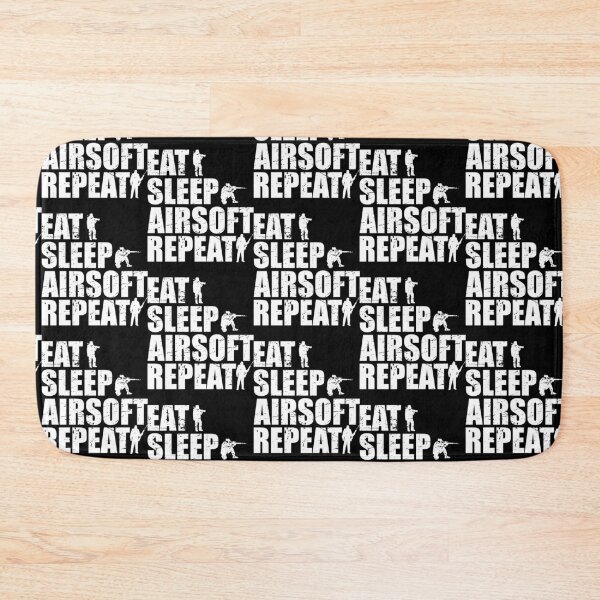 Item preview, Eat Sleep Airsoft Repeat designed and sold by justjonboy.