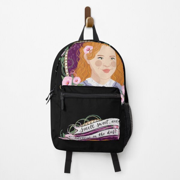 Item preview, Little Women potraits Beth March botanical illustration designed and sold by JustGretaGerwig.