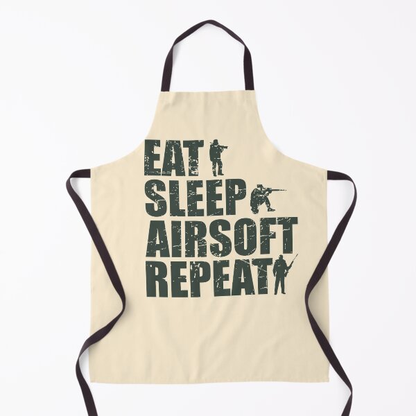Item preview, Eat Sleep Airsoft Repeat designed and sold by justjonboy.