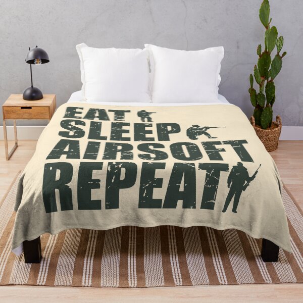 Item preview, Eat Sleep Airsoft Repeat designed and sold by justjonboy.