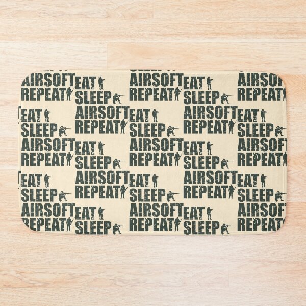 Item preview, Eat Sleep Airsoft Repeat designed and sold by justjonboy.