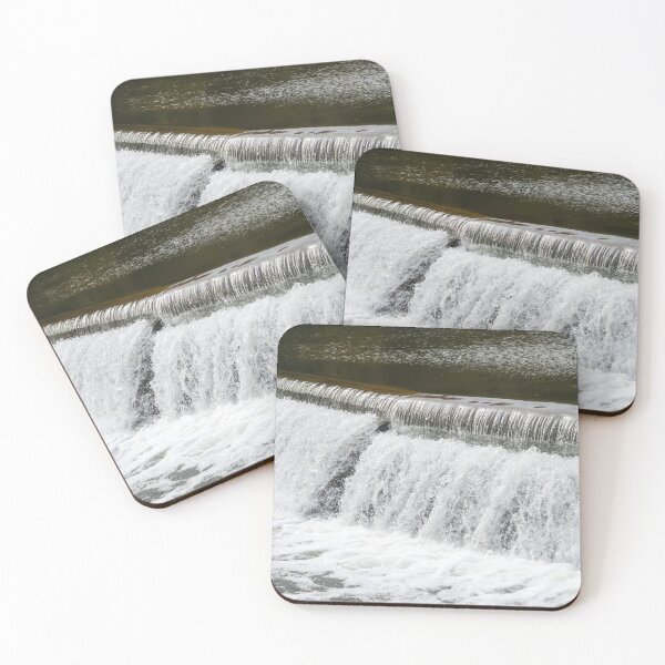 Item preview, Silver Flow and Bubbles - Etienne Brule Humber River Dam designed and sold by Georgia Mizuleva.