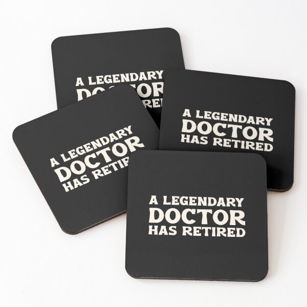 Item preview, A Legendary doctor has retired Funny Retirement Gifts designed and sold by SweetbeStore.