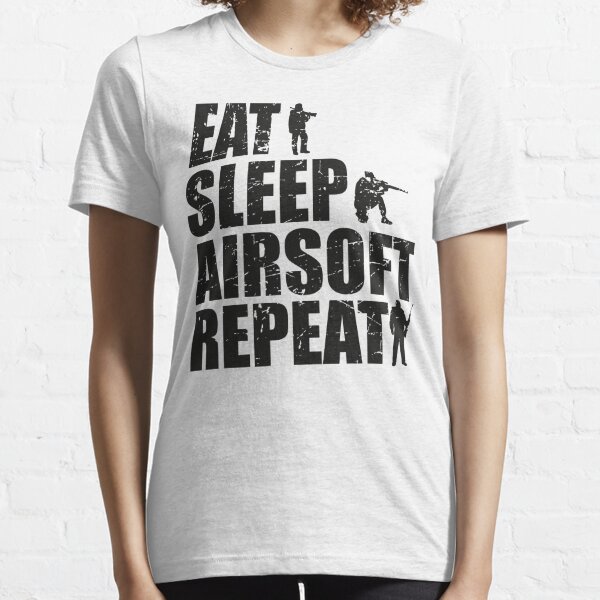 Eat Sleep Airsoft Repeat Essential T-Shirt