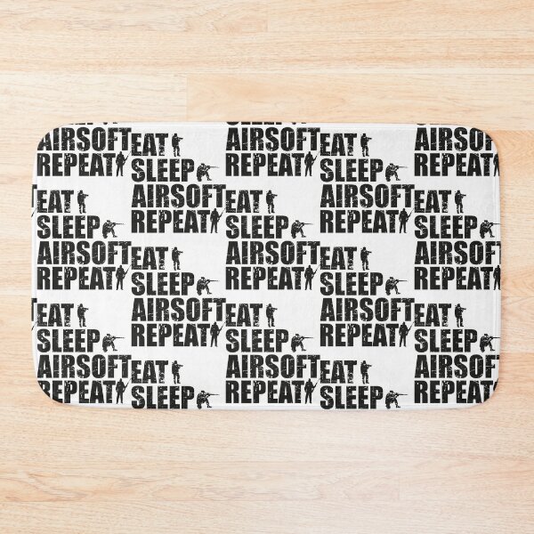 Item preview, Eat Sleep Airsoft Repeat designed and sold by justjonboy.