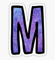 Letter M Sticker