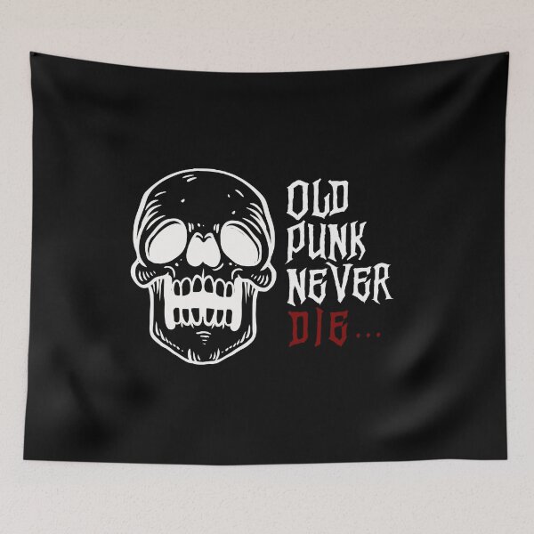 Item preview, Old Punk Never Die - Punk Rock designed and sold by Niiyoon's Designs.