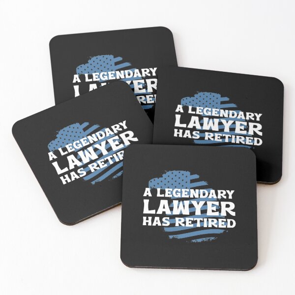 Item preview, A Legendary lawyer has retired Funny Retirement Gifts designed and sold by SweetbeStore.