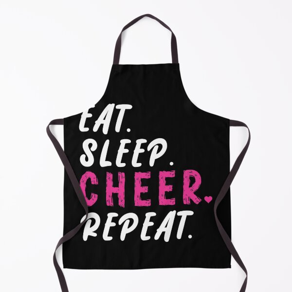 Item preview, Eat Sleep Cheer Repeat designed and sold by Simoel12.