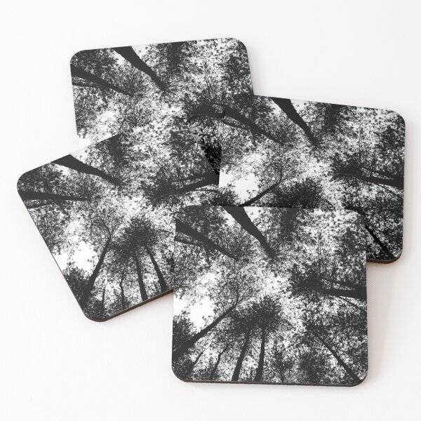 Item preview, forest branches in Black and White designed and sold by viknitov.