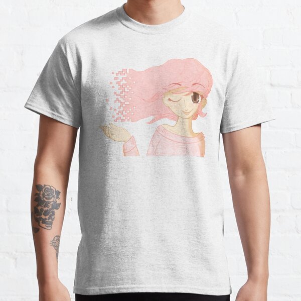 Pixel Me Pink Classic T-Shirt