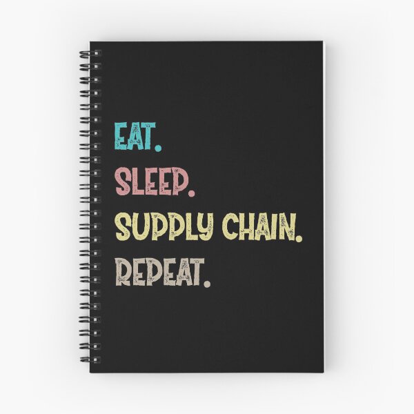 Item preview, Eat. Sleep. Supply Chain. Repeat. designed and sold by Life Shop.