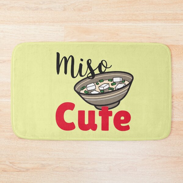 Item preview, Miso Cute Funny Food Pun Design designed and sold by lmcvinco.