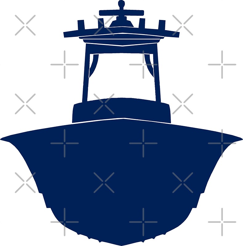 "Center Console Boat" Stickers by Statepallets Redbubble