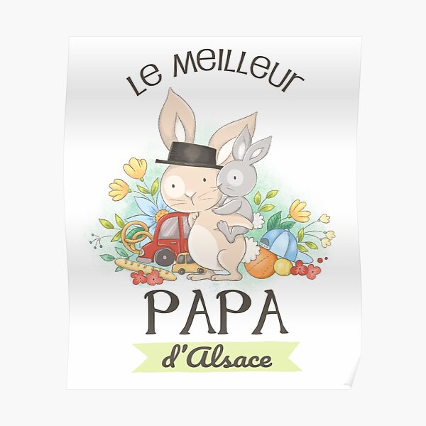 Le meilleur papa d'Alsace Poster