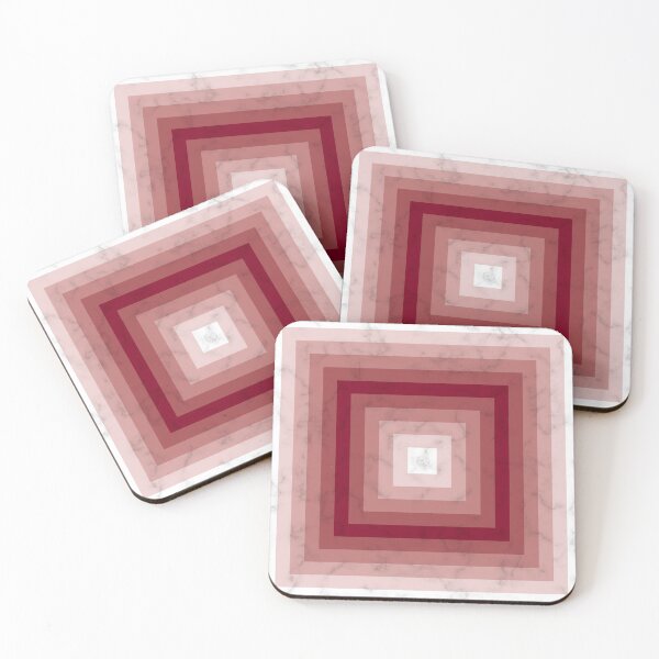 Item preview, Sombras de la plaza de mármol rojo burdeos designed and sold by PatternSalad.